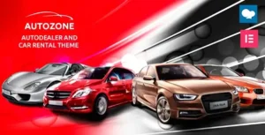 Autozone Auto Dealer and Car Rental Theme 6.8.8