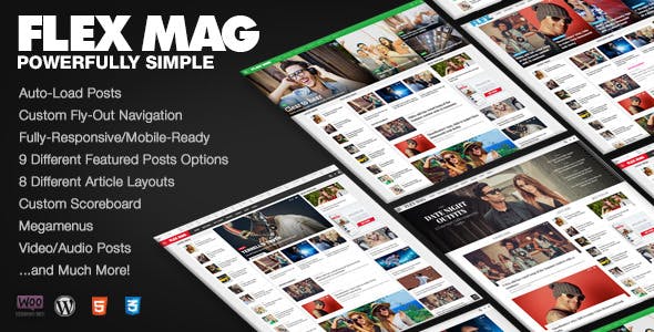 Flex Mag 3.3.0 – Responsive News Theme