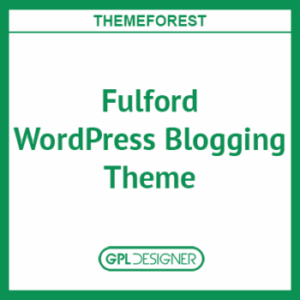 Fulford 1.0.9 – Responsive Blogging Theme
