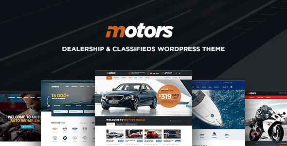 Motors Car Dealer and Rental Theme 5.6.82