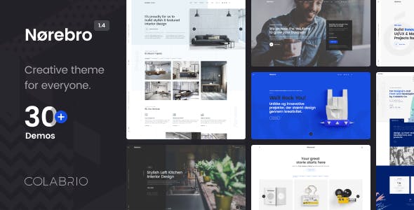 Norebro Creative Portfolio Theme 1.6.9