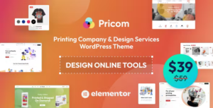 Pricom Printing Company WordPress Theme 1.8.1