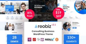 Reobiz Consulting Business Theme 6.0.0
