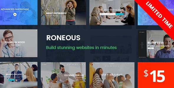 Roneous Creative WordPress Theme 2.1.5