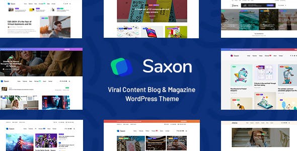 Saxon Viral Content Blog Magazine Theme 1.9.3