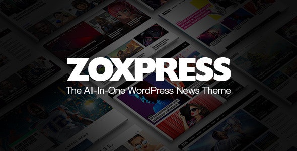 ZoxPress News WordPress Theme 2.12.1