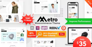 Metro Minimal WooCommerce Theme 2.14