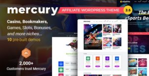 Mercury Affiliate WordPress Theme 3.9.12